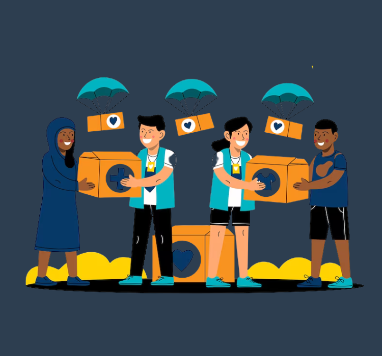 charity and donation graphic